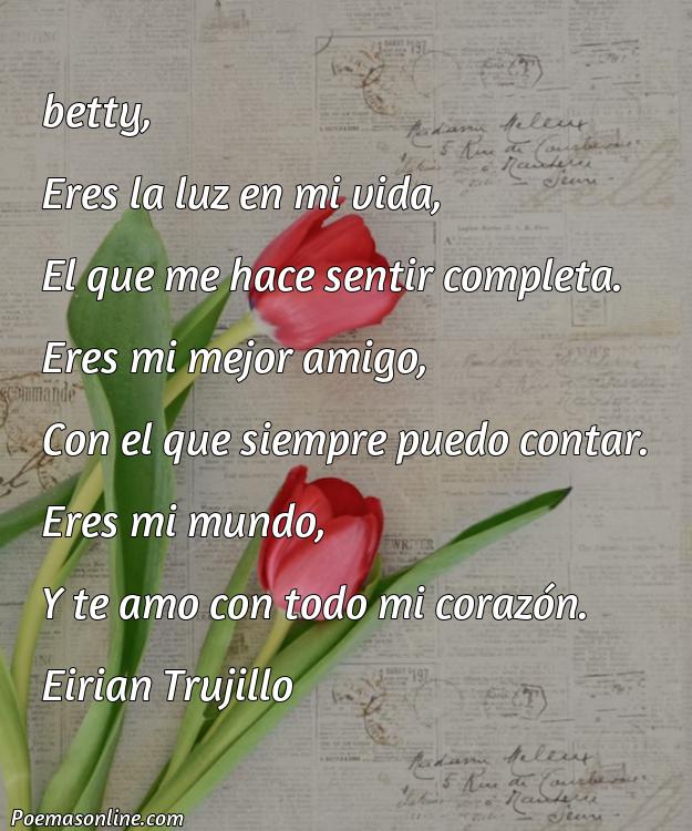 Lindo Poema para Betty, Poemas para Betty