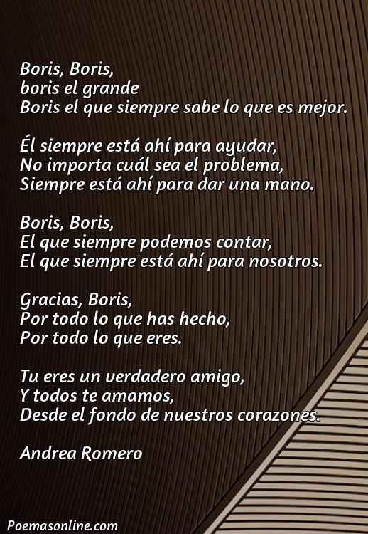 Hermoso Poema para Boris, Cinco Mejores Poemas para Boris