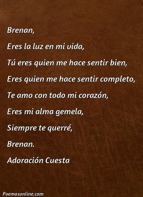 Mejor Poema para Brenan, Cinco Mejores Poemas para Brenan