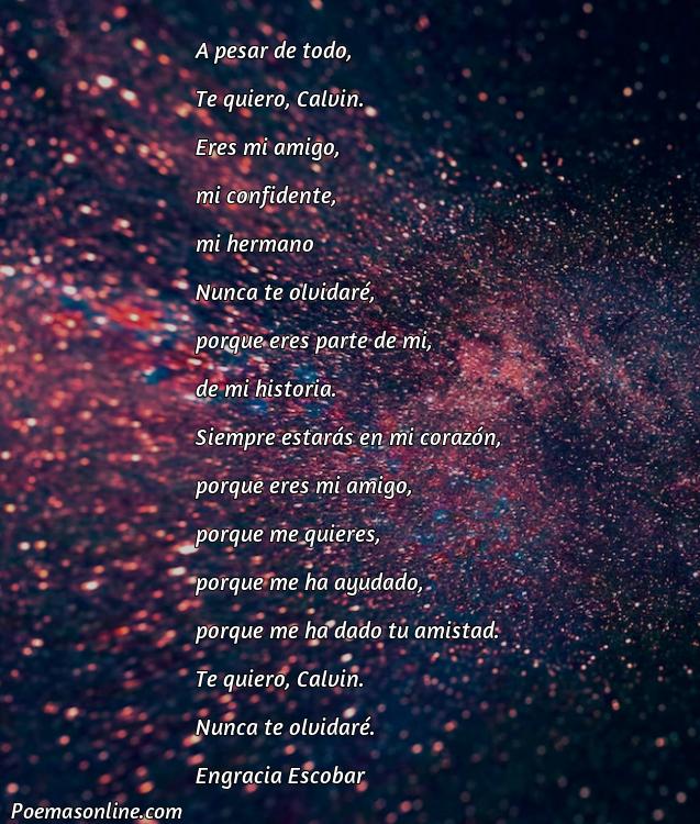 Inspirador Poema para Calvin, 5 Poemas para Calvin