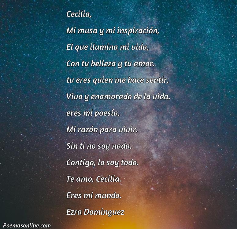 Corto Poema para Cecilia, 5 Mejores Poemas para Cecilia