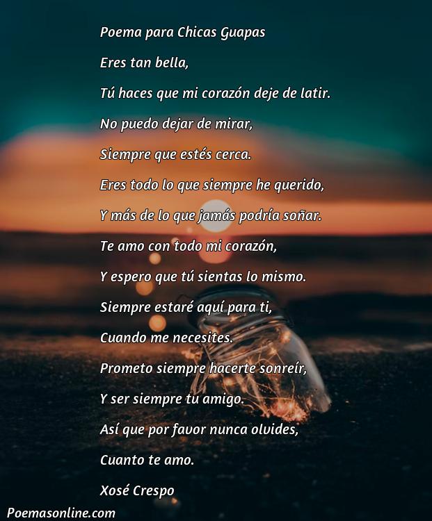 Reflexivo Poema para Chicas Guapas, 5 Poemas para Chicas Guapas