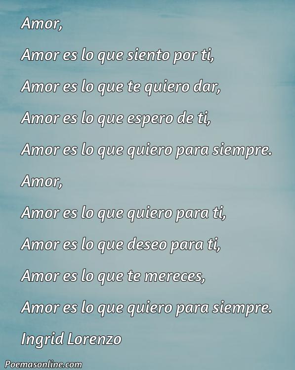 Reflexivo Poema para Chicos de Amor, 5 Poemas para Chicos de Amor