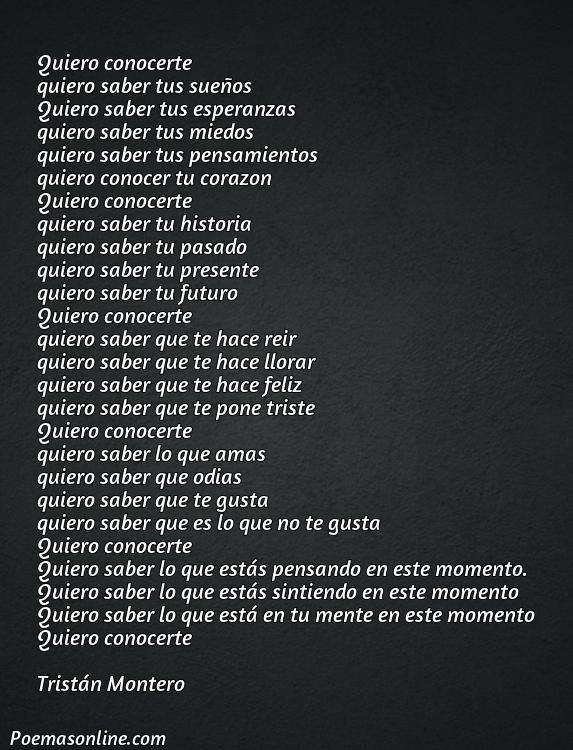 Mejor Poema para Conocer a Alguien, Poemas para Conocer a Alguien