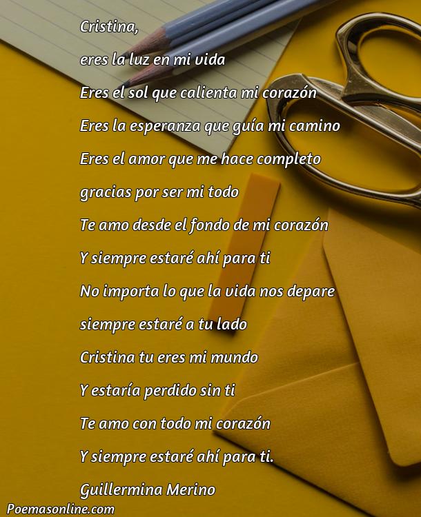 Excelente Poema para Cristina, Cinco Poemas para Cristina