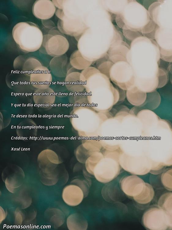 5 Poemas para Cumpleaños Cortos