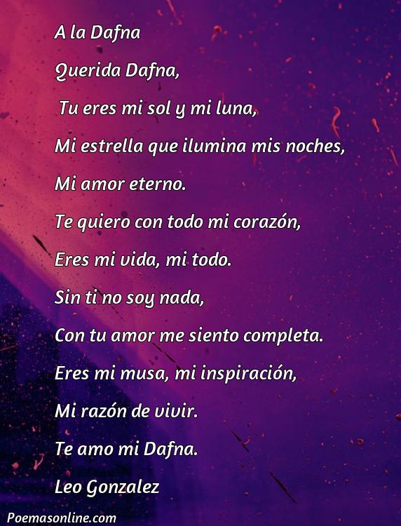 Reflexivo Poema para Dafna, Cinco Poemas para Dafna