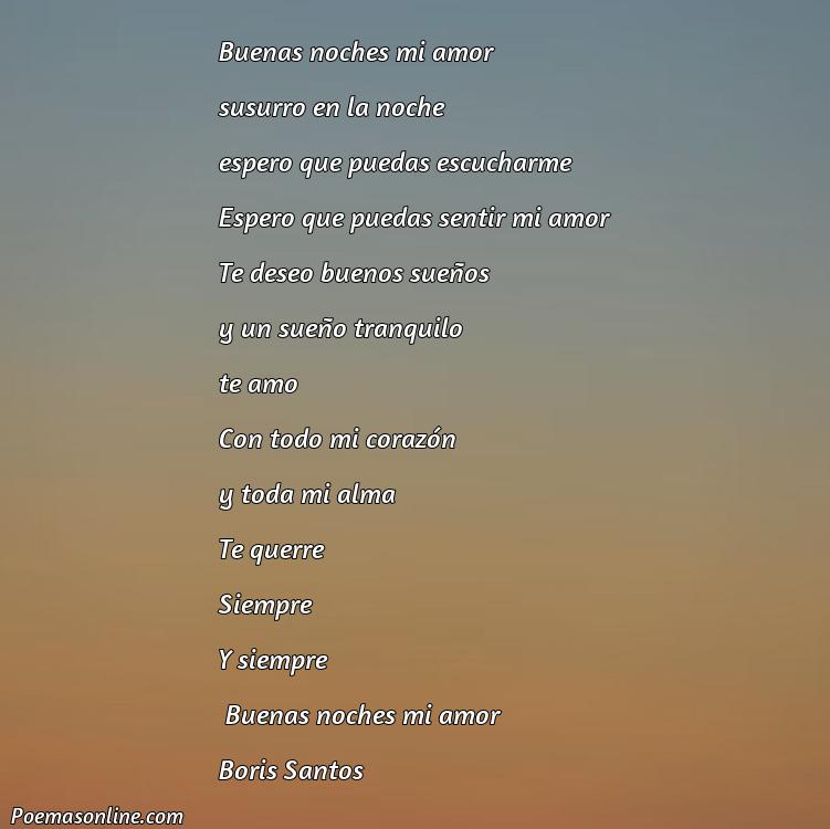 Hermoso Poema para Dar las Buenas Noches a una Persona Especial, Poemas para Dar las Buenas Noches a una Persona Especial
