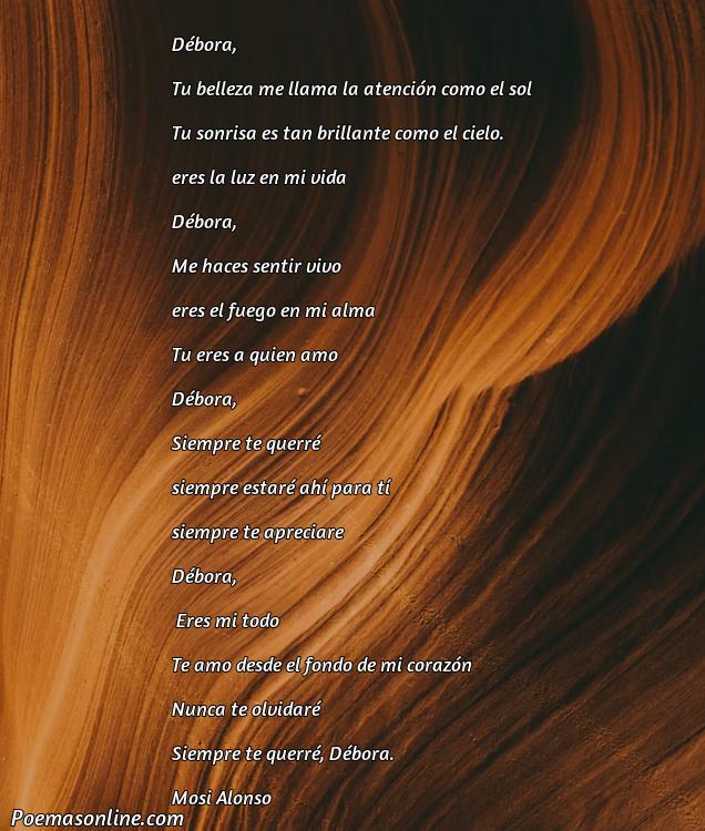 5 Mejores Poemas para Débora