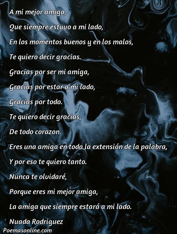 Lindo Poema para Dedicar a mi Mejor Amiga, Poemas para Dedicar a mi Mejor Amiga