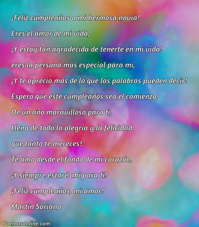 Mejor Poema para Dedicar a mi Novia en su Cumpleaños, Cinco Mejores Poemas para Dedicar a mi Novia en su Cumpleaños