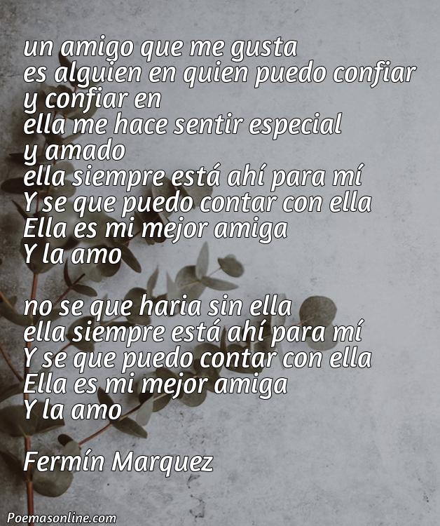 Lindo Poema para Dedicar a una Amiga que Me Gusta, Poemas para Dedicar a una Amiga que Me Gusta