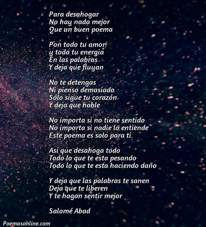 Corto Poema para Desahogarse, 5 Mejores Poemas para Desahogarse