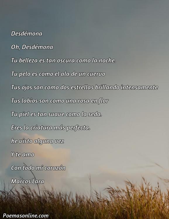 Mejor Poema para Desdémona, Cinco Poemas para Desdémona