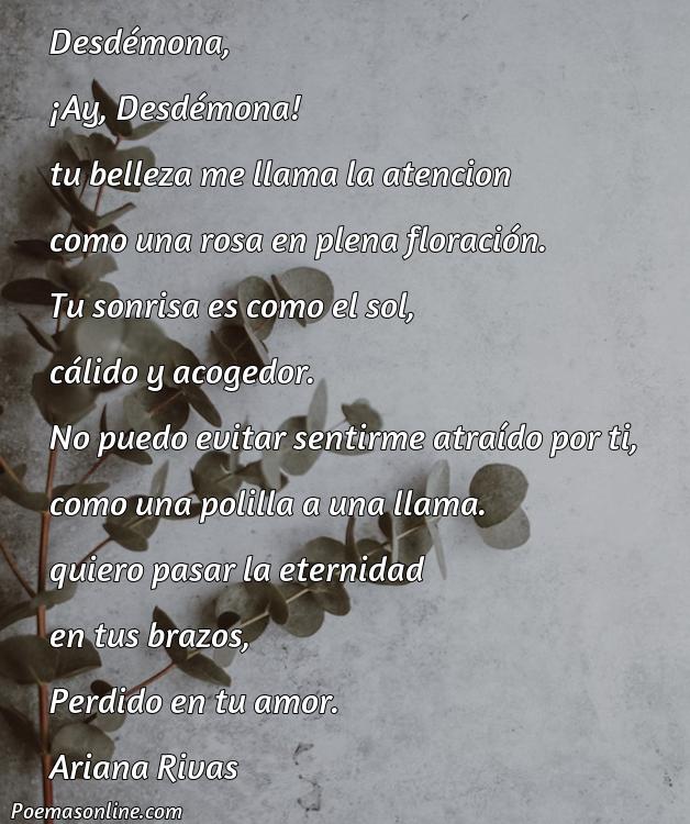 Mejor Poema para Desdémona, Poemas para Desdémona