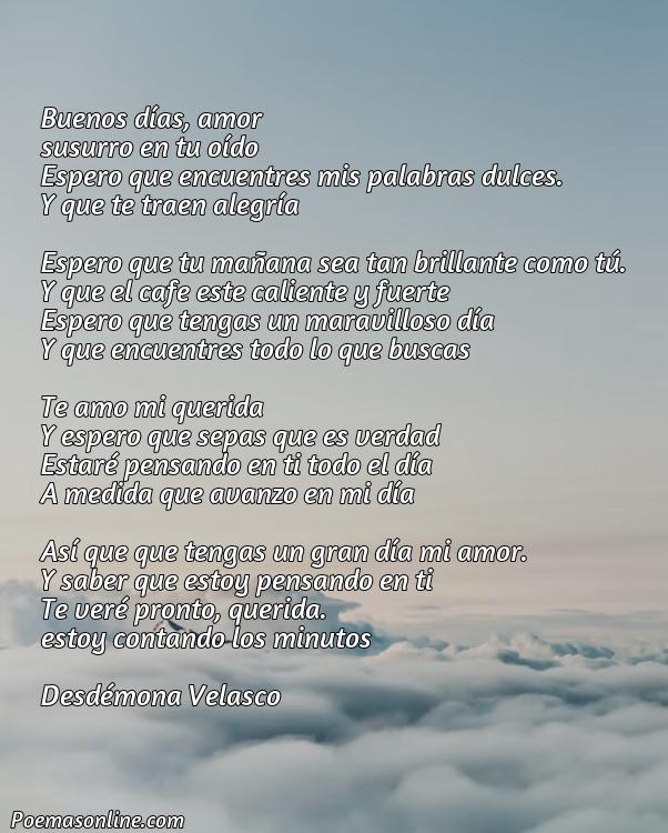Mejor Poema para Desear Buenos Dias a mi Amor, 5 Mejores Poemas para Desear Buenos Dias a mi Amor