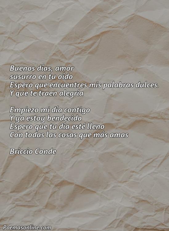 Reflexivo Poema para Desear Buenos Dias a mi Novia, Cinco Mejores Poemas para Desear Buenos Dias a mi Novia