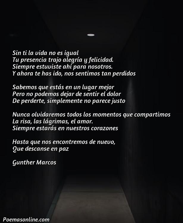 Lindo Poema para Despedir a un Ser Querido que Falleció, Cinco Poemas para Despedir a un Ser Querido que Falleció