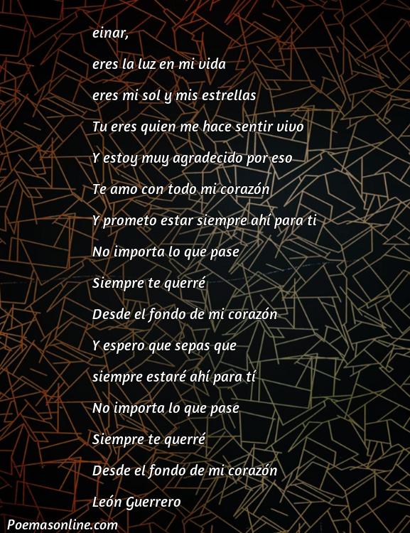 Reflexivo Poema para Einar, Cinco Mejores Poemas para Einar