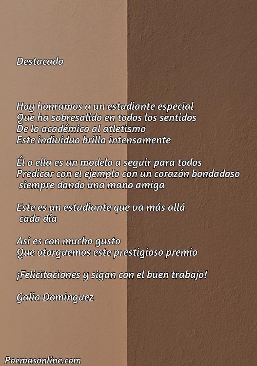 Hermoso Poema para el Alumno, Cinco Poemas para el Alumno