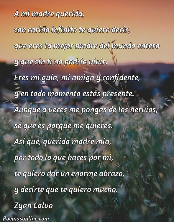 Excelente Poema para el Día de la Madre con Rima Consonante, Cinco Poemas para el Día de la Madre con Rima Consonante