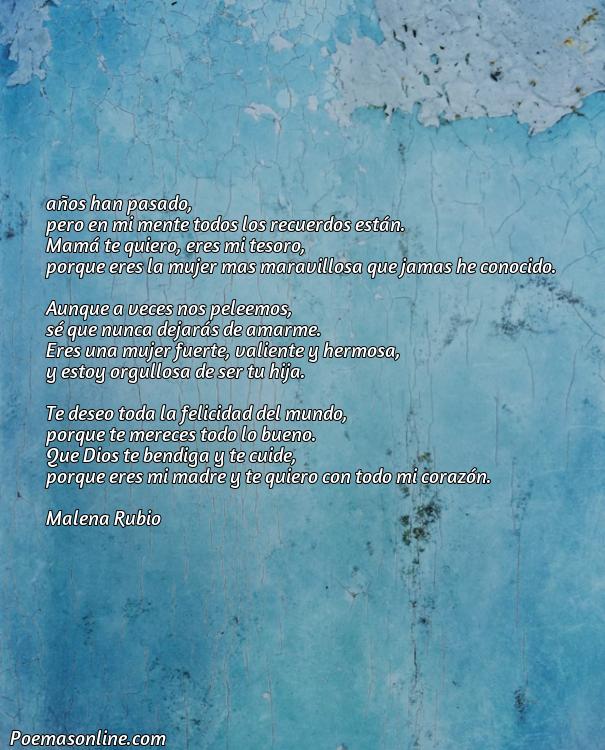 Corto Poema para el Día de la Madre Largos, Cinco Poemas para el Día de la Madre Largos