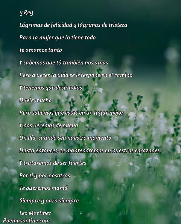 Lindo Poema para el Día de la Madre para Llorar, Poemas para el Día de la Madre para Llorar