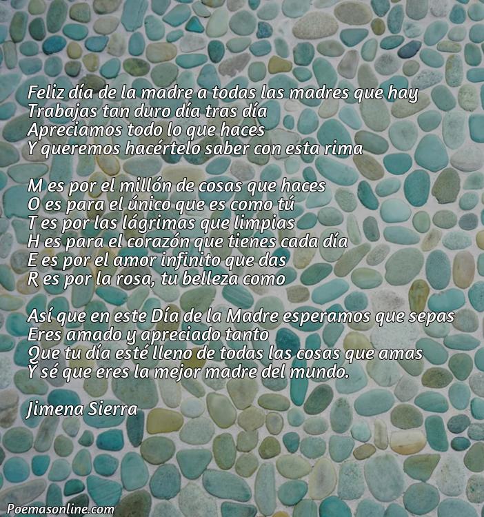 Reflexivo Poema para el Día de la Madre que Rimen, Poemas para el Día de la Madre que Rimen