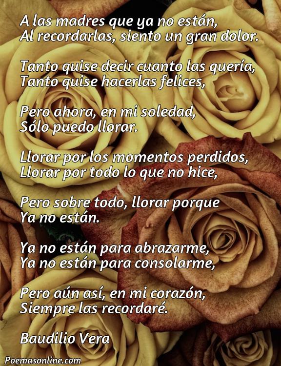 Lindo Poema para el Día de las Madres Fallecidas, 5 Poemas para el Día de las Madres Fallecidas