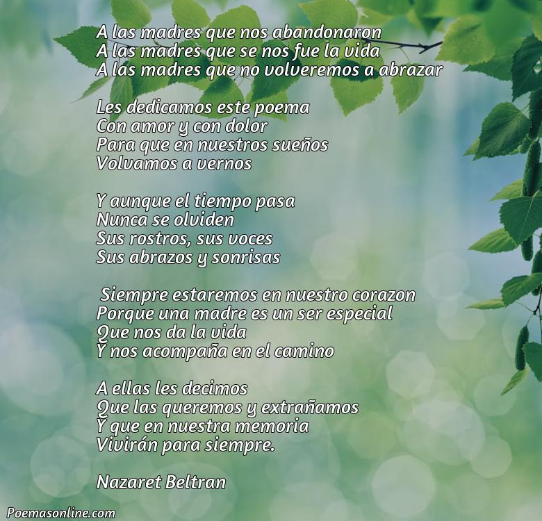 Hermoso Poema para el Día de las Madres Fallecidas, Poemas para el Día de las Madres Fallecidas