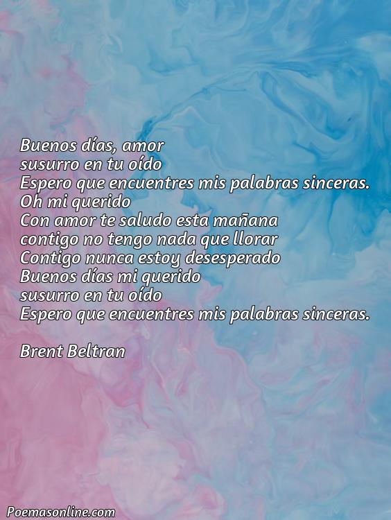 Excelente Poema para Enamorar Buenos Días, Poemas para Enamorar Buenos Días