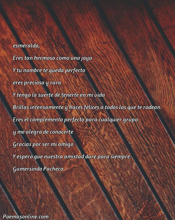 Cinco Mejores Poemas para Esmeralda