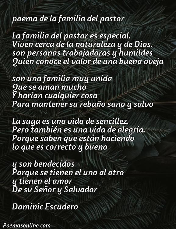Mejor Poema para Familia Pastoral, Cinco Mejores Poemas para Familia Pastoral