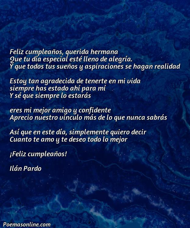 Lindo Poema para Felicitar a una Hermana en su Cumpleaños, 5 Mejores Poemas para Felicitar a una Hermana en su Cumpleaños