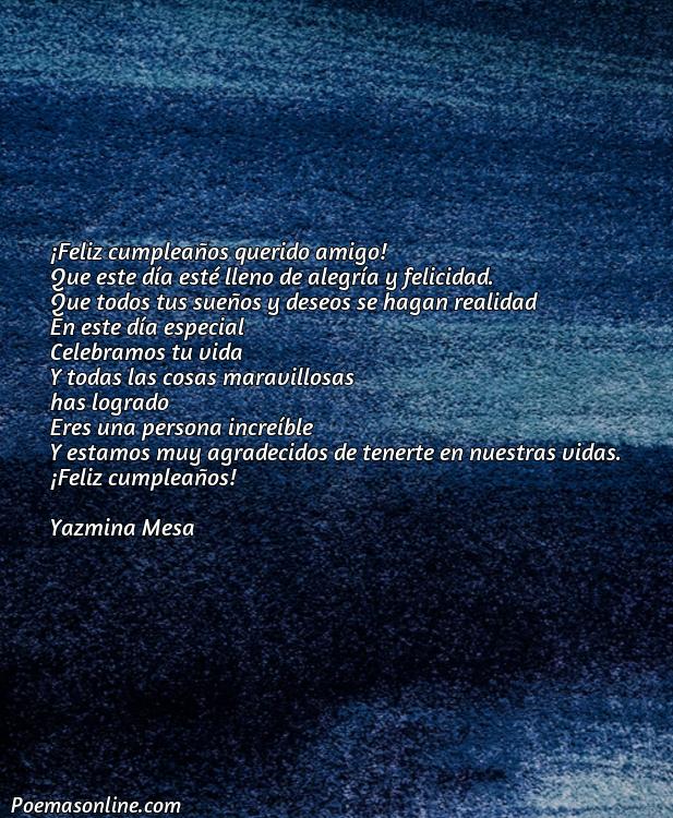 Excelente Poema para Felicitar Cumpleaños, Poemas para Felicitar Cumpleaños