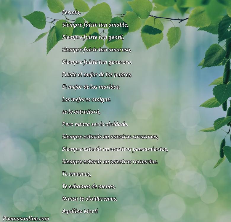 Excelente Poema para Fermín, 5 Poemas para Fermín