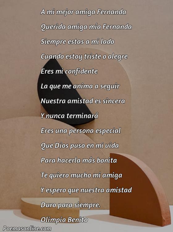 Mejor Poema para Fernanda, Cinco Poemas para Fernanda