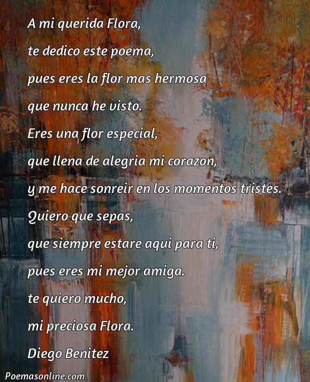 Lindo Poema para Flora, 5 Mejores Poemas para Flora