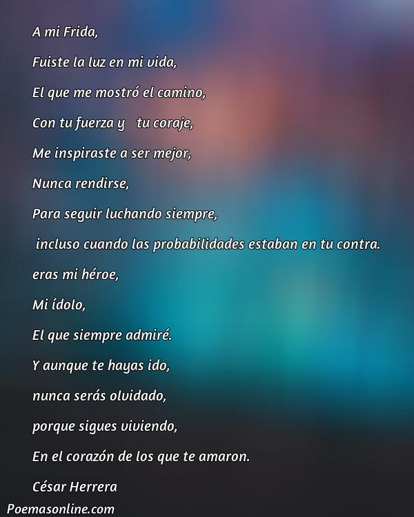 Lindo Poema para Frida, 5 Mejores Poemas para Frida