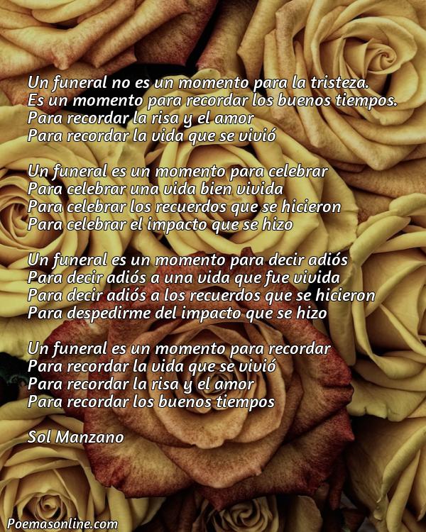 Mejor Poema para Funerales, Poemas para Funerales