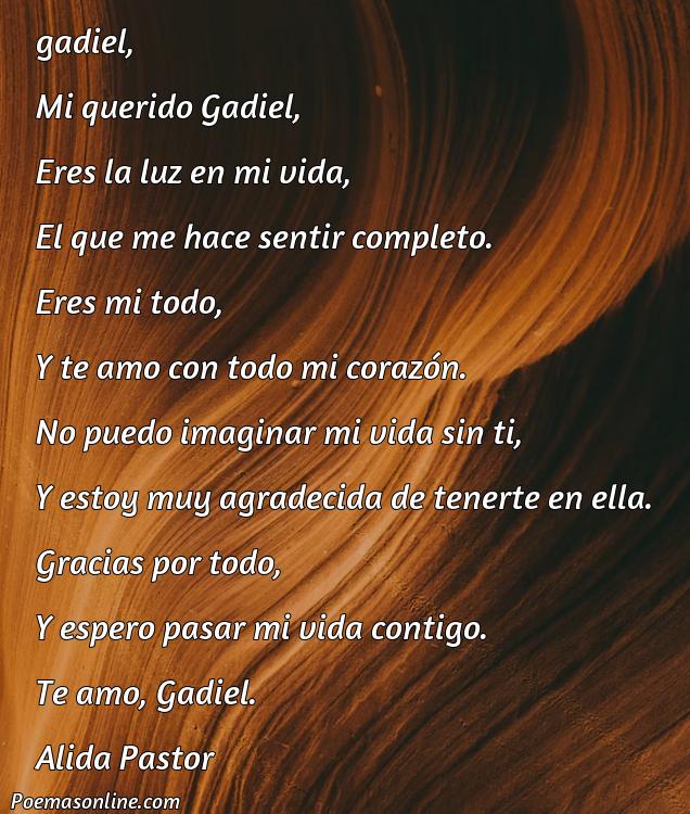 Reflexivo Poema para Gadiel, Poemas para Gadiel