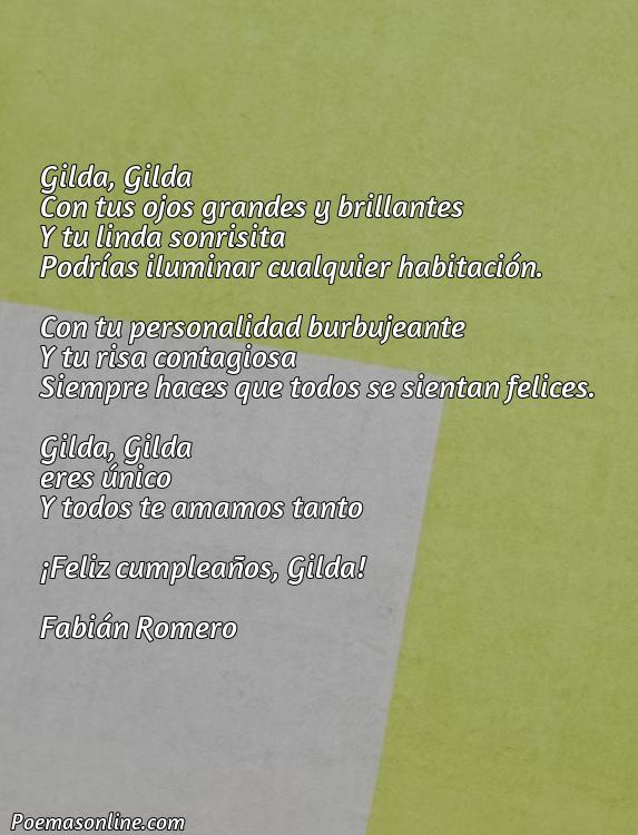 Inspirador Poema para Gilda, Cinco Mejores Poemas para Gilda