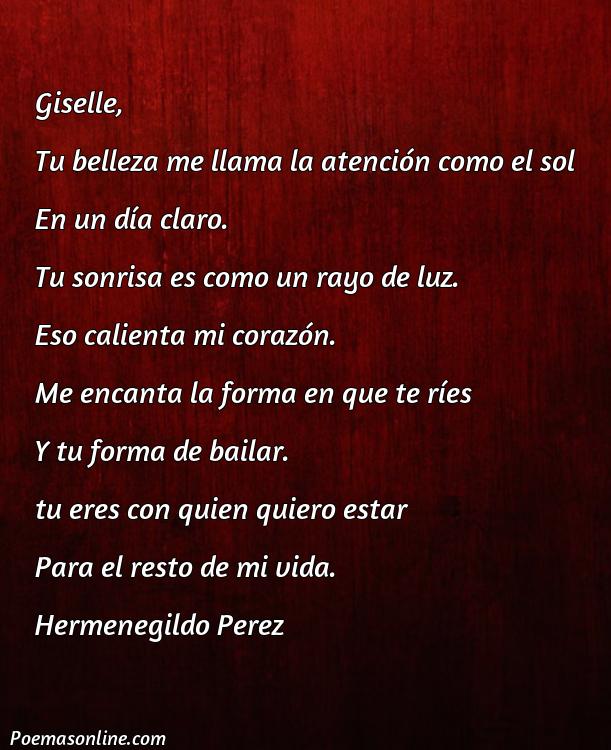 Corto Poema para Giselle, Cinco Mejores Poemas para Giselle
