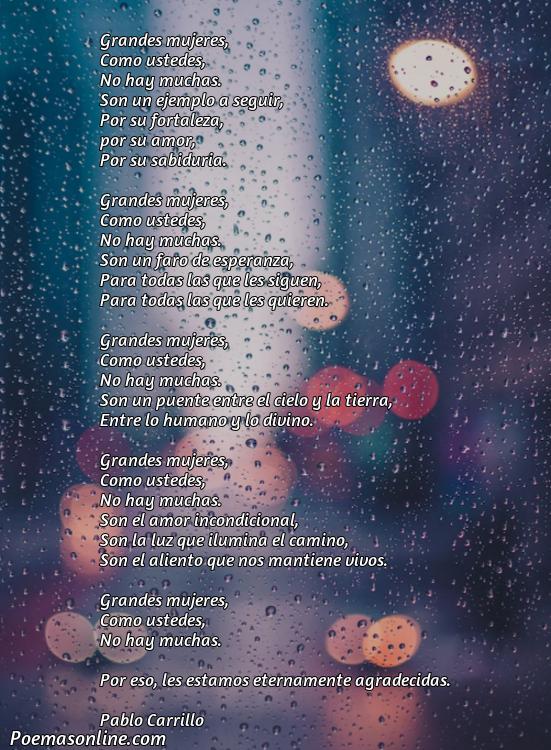 Lindo Poema para Grandes Mujeres, Cinco Poemas para Grandes Mujeres