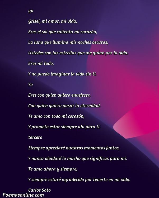 Mejor Poema para Grisel, Poemas para Grisel