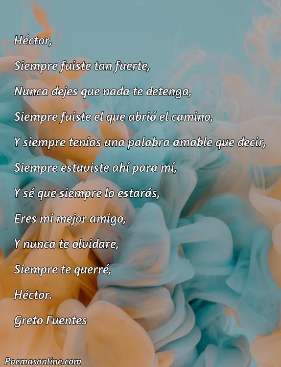 Hermoso Poema para Héctor, Cinco Mejores Poemas para Héctor