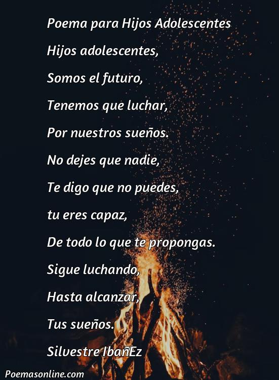 Hermoso Poema para Hijos Adolescentes, 5 Mejores Poemas para Hijos Adolescentes