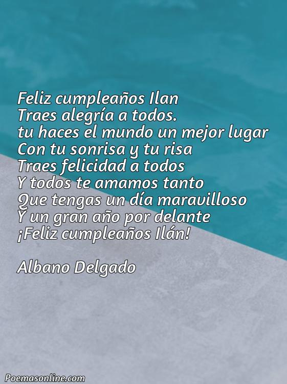 Reflexivo Poema para Ilán, Cinco Poemas para Ilán