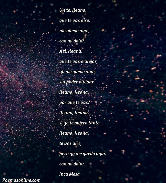 Reflexivo Poema para Ileana, 5 Poemas para Ileana
