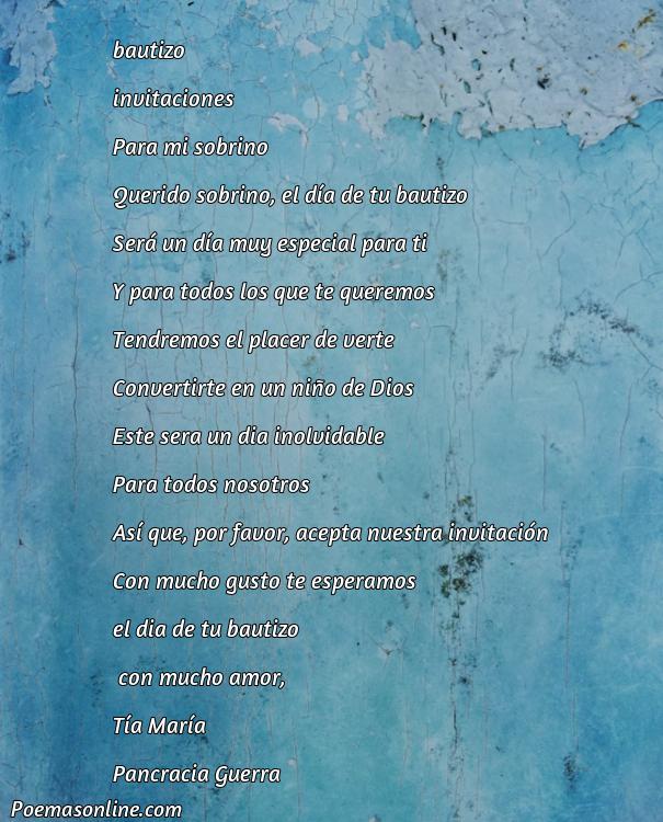 Mejor Poema para Invitaciones de Bautizo, Poemas para Invitaciones de Bautizo